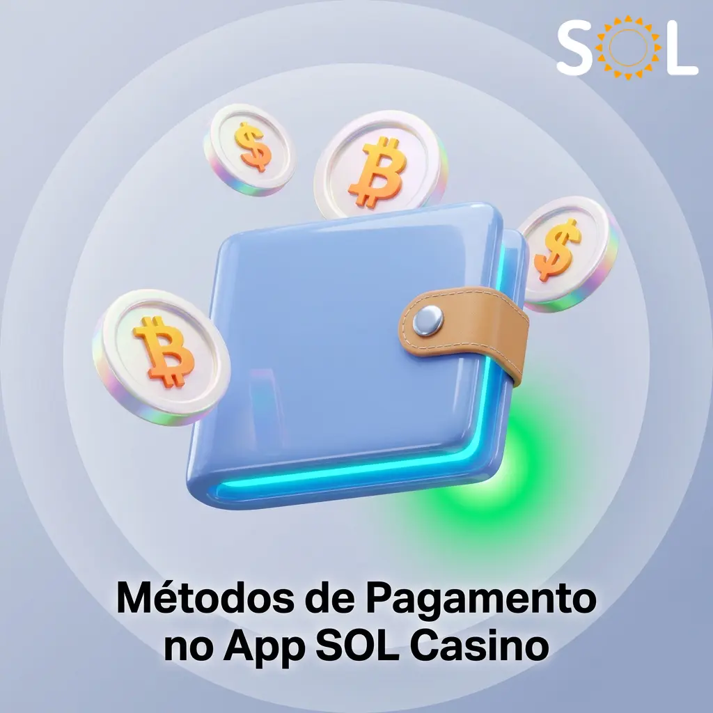 Métodos de pagamento no app SOL Casino: PIX, cartões, carteiras digitais e criptomoedas com proteção SSL